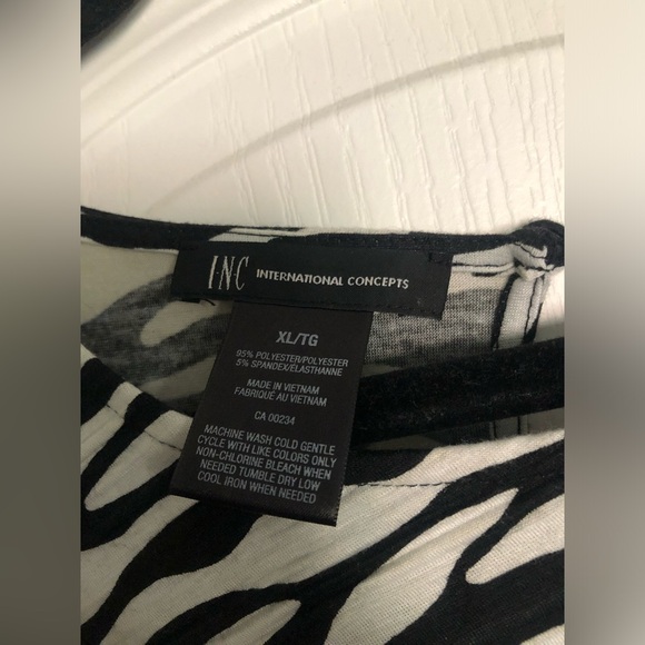 Zebra print dress - INC international Concept - XL - Picture 3 of 3